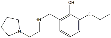 2-ethoxy-6-({[2-(pyrrolidin-1-yl)ethyl]amino}methyl)phenol