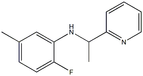  2-fluoro-5-methyl-N-[1-(pyridin-2-yl)ethyl]aniline