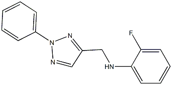 2-fluoro-N-[(2-phenyl-2H-1,2,3-triazol-4-yl)methyl]aniline|