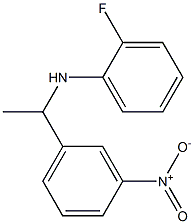 2-fluoro-N-[1-(3-nitrophenyl)ethyl]aniline Structure