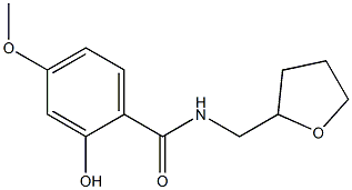  2-hydroxy-4-methoxy-N-(oxolan-2-ylmethyl)benzamide