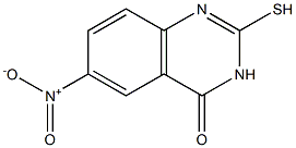 2-mercapto-6-nitroquinazolin-4(3H)-one Structure