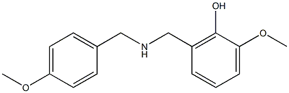 2-methoxy-6-({[(4-methoxyphenyl)methyl]amino}methyl)phenol