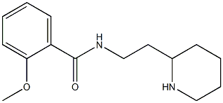 2-methoxy-N-(2-piperidin-2-ylethyl)benzamide