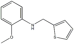 2-methoxy-N-(thiophen-2-ylmethyl)aniline Struktur