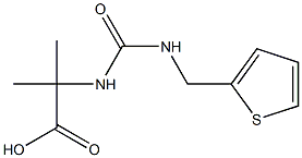  2-methyl-2-{[(thiophen-2-ylmethyl)carbamoyl]amino}propanoic acid