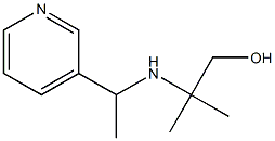 2-methyl-2-{[1-(pyridin-3-yl)ethyl]amino}propan-1-ol