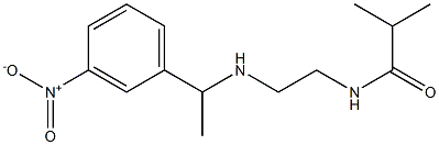 2-methyl-N-(2-{[1-(3-nitrophenyl)ethyl]amino}ethyl)propanamide