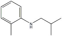 2-methyl-N-(2-methylpropyl)aniline Structure