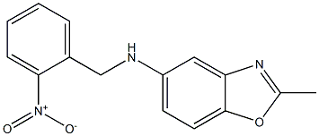 2-methyl-N-[(2-nitrophenyl)methyl]-1,3-benzoxazol-5-amine