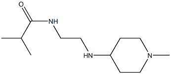 2-methyl-N-{2-[(1-methylpiperidin-4-yl)amino]ethyl}propanamide