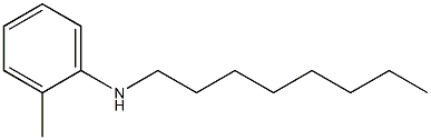 2-methyl-N-octylaniline Struktur