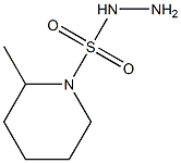 2-methylpiperidine-1-sulfonohydrazide Structure