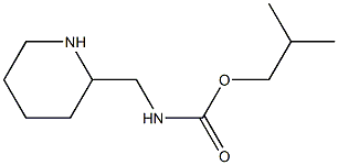 2-methylpropyl N-(piperidin-2-ylmethyl)carbamate