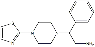 2-phenyl-2-[4-(1,3-thiazol-2-yl)piperazin-1-yl]ethan-1-amine