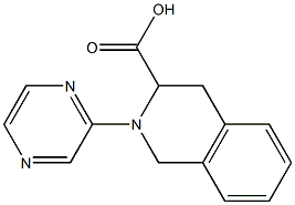 2-pyrazin-2-yl-1,2,3,4-tetrahydroisoquinoline-3-carboxylic acid