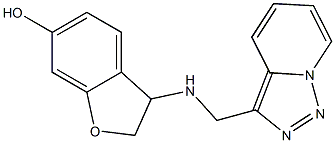 3-({[1,2,4]triazolo[3,4-a]pyridin-3-ylmethyl}amino)-2,3-dihydro-1-benzofuran-6-ol