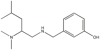 3-({[2-(dimethylamino)-4-methylpentyl]amino}methyl)phenol