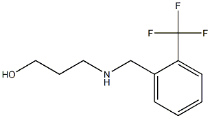 3-({[2-(trifluoromethyl)phenyl]methyl}amino)propan-1-ol