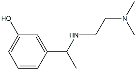 3-(1-{[2-(dimethylamino)ethyl]amino}ethyl)phenol