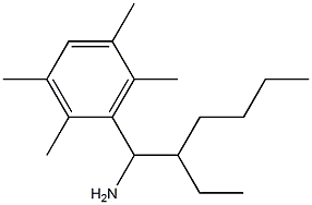 3-(1-amino-2-ethylhexyl)-1,2,4,5-tetramethylbenzene