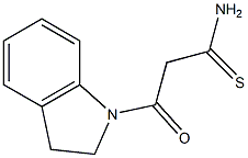 3-(2,3-dihydro-1H-indol-1-yl)-3-oxopropanethioamide