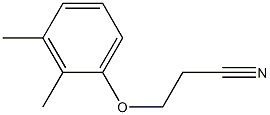 3-(2,3-dimethylphenoxy)propanenitrile,,结构式
