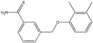 3-(2,3-dimethylphenoxymethyl)benzene-1-carbothioamide|