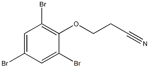 3-(2,4,6-tribromophenoxy)propanenitrile Structure