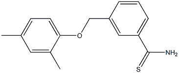  3-(2,4-dimethylphenoxymethyl)benzene-1-carbothioamide