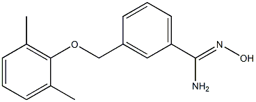 3-(2,6-dimethylphenoxymethyl)-N'-hydroxybenzene-1-carboximidamide