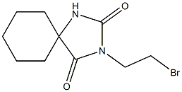 3-(2-bromoethyl)-1,3-diazaspiro[4.5]decane-2,4-dione Structure