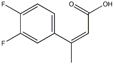 3-(3,4-difluorophenyl)but-2-enoic acid