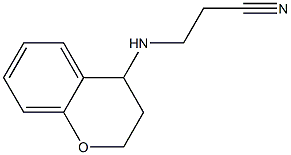  3-(3,4-dihydro-2H-1-benzopyran-4-ylamino)propanenitrile