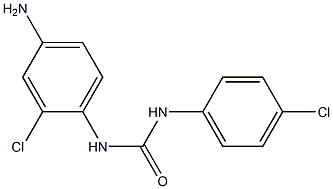 3-(4-amino-2-chlorophenyl)-1-(4-chlorophenyl)urea Structure