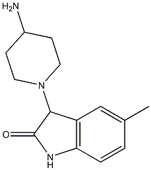 3-(4-aminopiperidin-1-yl)-5-methyl-2,3-dihydro-1H-indol-2-one