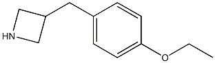 3-(4-ethoxybenzyl)azetidine Structure