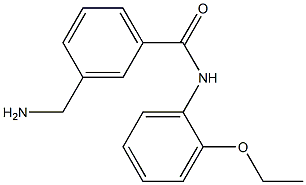 3-(aminomethyl)-N-(2-ethoxyphenyl)benzamide Structure