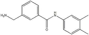 3-(aminomethyl)-N-(3,4-dimethylphenyl)benzamide Structure