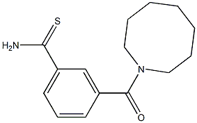 3-(azocan-1-ylcarbonyl)benzene-1-carbothioamide