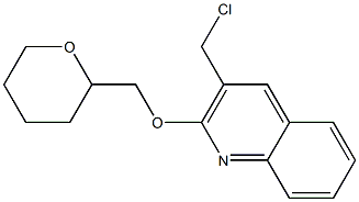 3-(chloromethyl)-2-(oxan-2-ylmethoxy)quinoline
