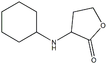 3-(cyclohexylamino)oxolan-2-one Struktur