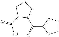  3-(cyclopentylcarbonyl)-1,3-thiazolidine-4-carboxylic acid