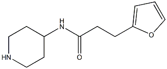 3-(furan-2-yl)-N-(piperidin-4-yl)propanamide