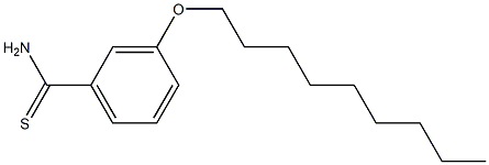 3-(nonyloxy)benzene-1-carbothioamide