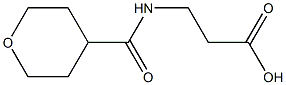 3-(oxan-4-ylformamido)propanoic acid Structure