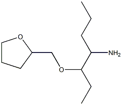 3-(oxolan-2-ylmethoxy)heptan-4-amine 化学構造式