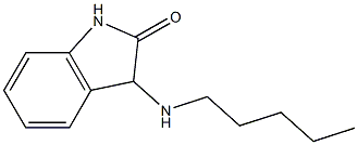 3-(pentylamino)-2,3-dihydro-1H-indol-2-one Structure