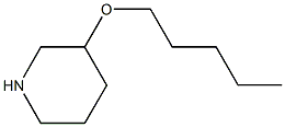 3-(pentyloxy)piperidine|