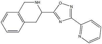 3-(pyridin-2-yl)-5-(1,2,3,4-tetrahydroisoquinolin-3-yl)-1,2,4-oxadiazole